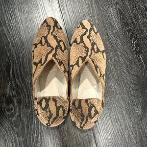 Sanctuary Animal Print Mules 6.5